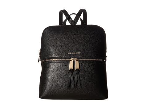 rhea slim michael kors backpack|michael kors rhea large backpack.